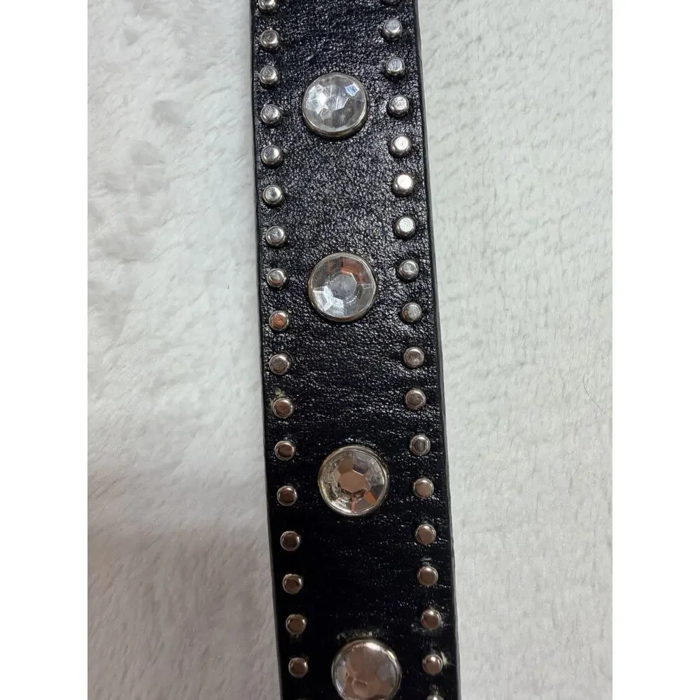 Nocona Belt Co Mens Brown Leather Tooled 1.5 Inch Strap Modern Craft Western Her